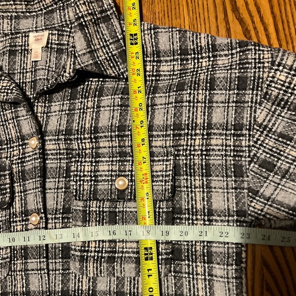 Autres Filles Plaid Button-Up Jacket/Shacket L - Picture 6 of 6